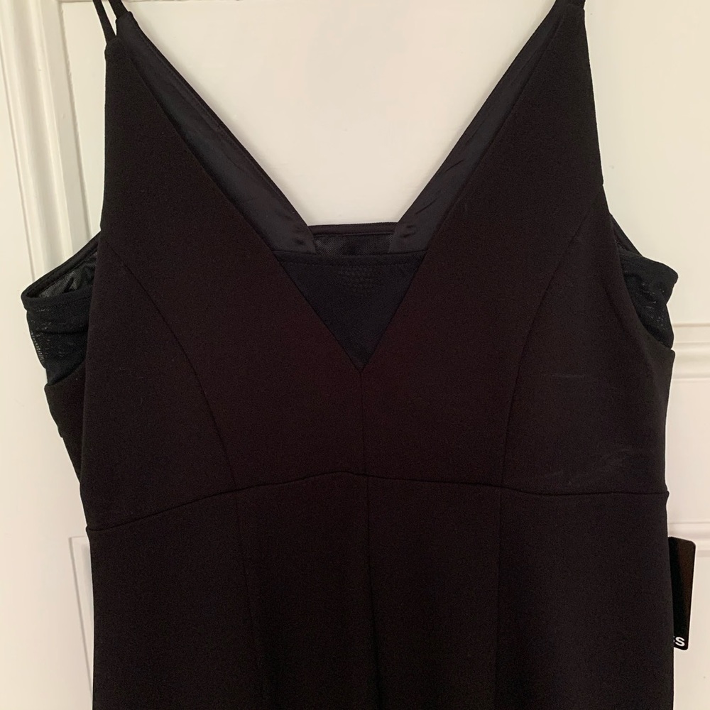 Express Mesh Inset Mini Sheath Dress - Picture 6 of 7